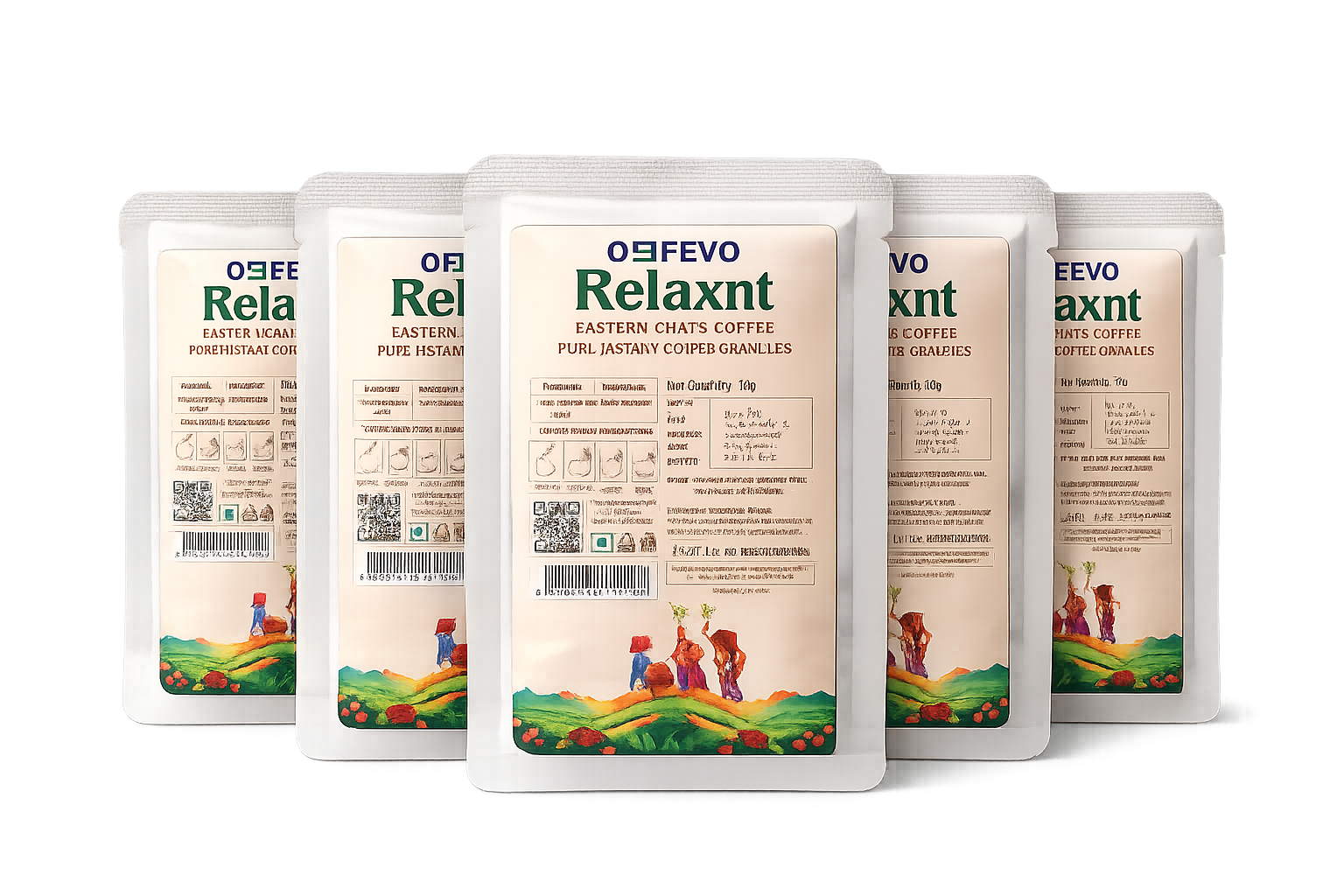 Offevo Pocket Packs – 5 × 10gm